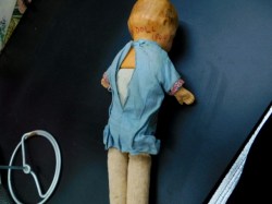 compo doll blue dress back a